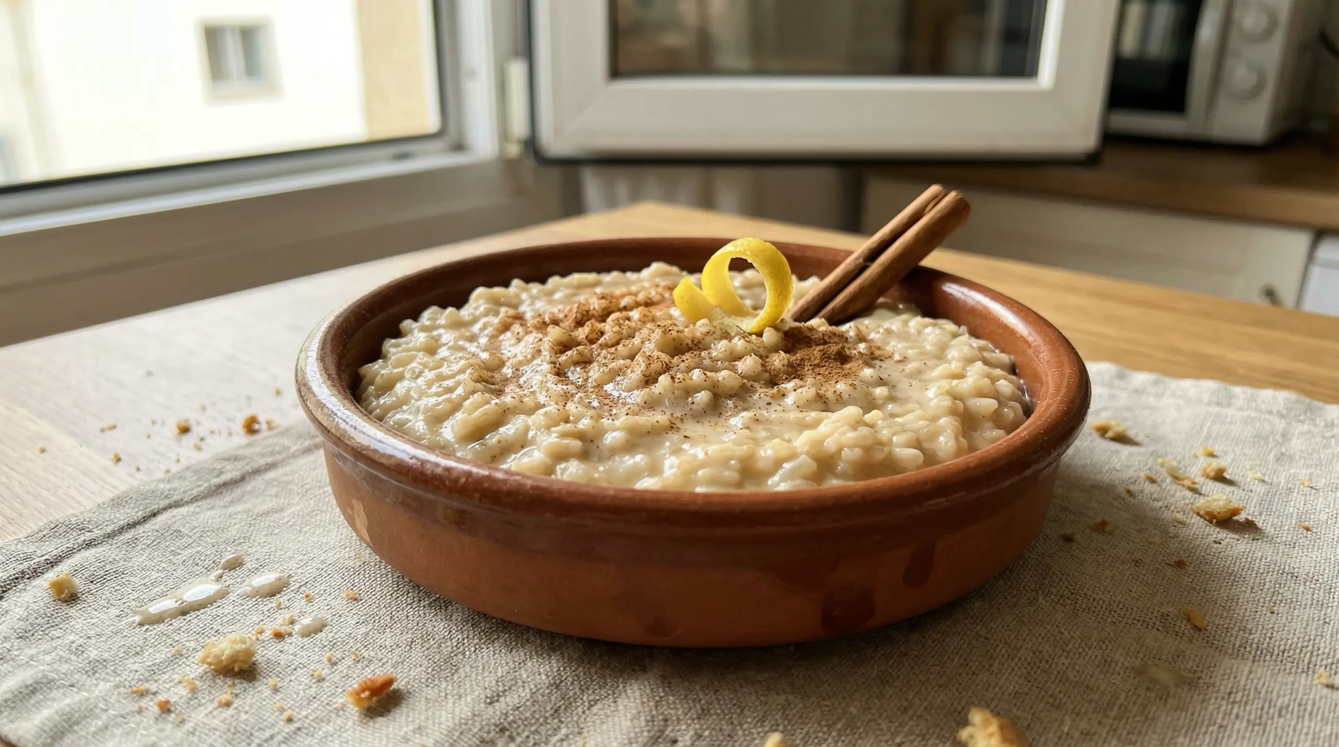 Arroz con Leche de Coco y Mango — Fusión asturiana tropical | Comer en Asturias